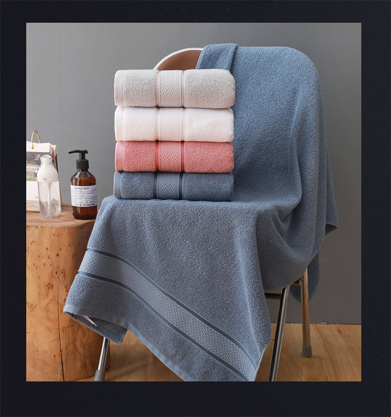 long-staple cotton Bath Towel For Hotel Beauty Salon Use