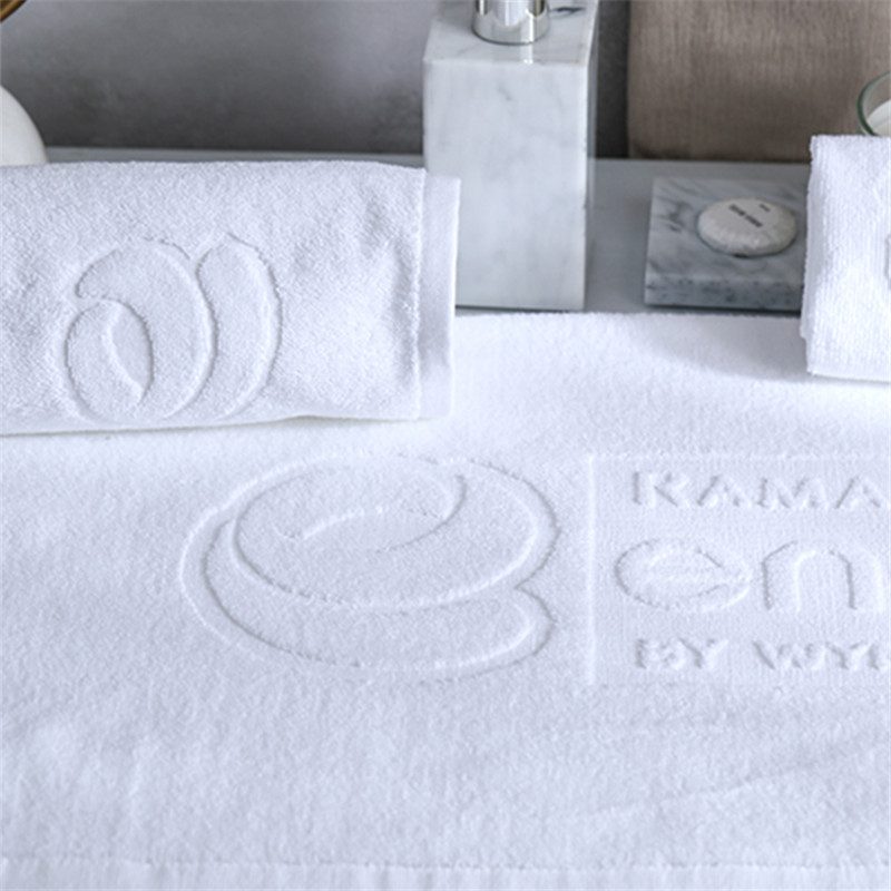 Jacquard logo Skin-Friendly SPA Hand Towel