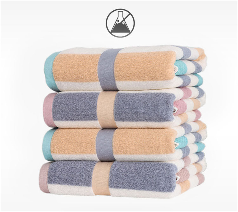 Super Soft Stripe Hotel Towels