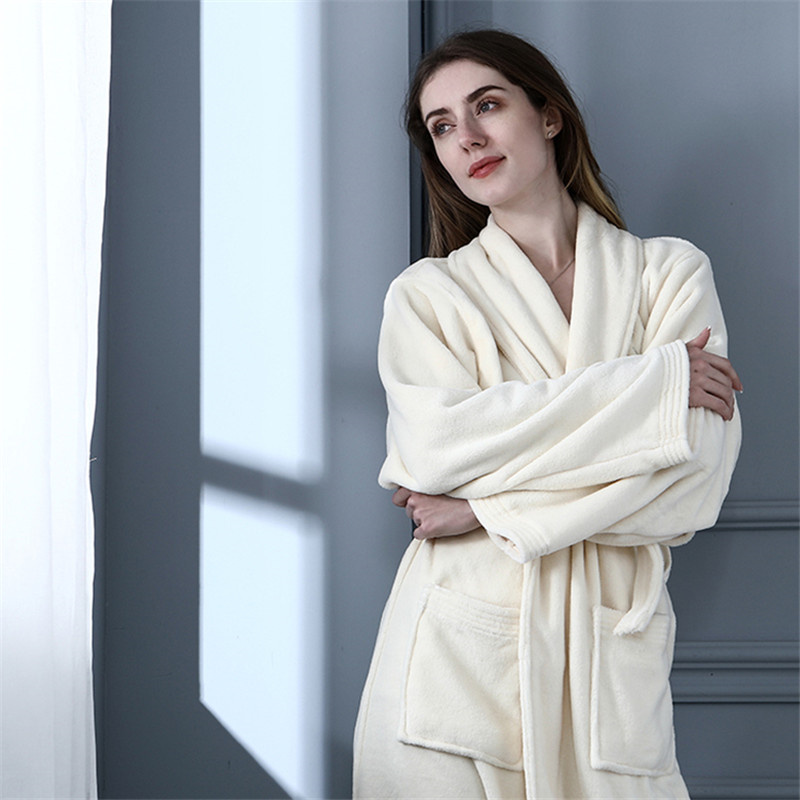 Luxury Hotel Spa Shower bathrobe