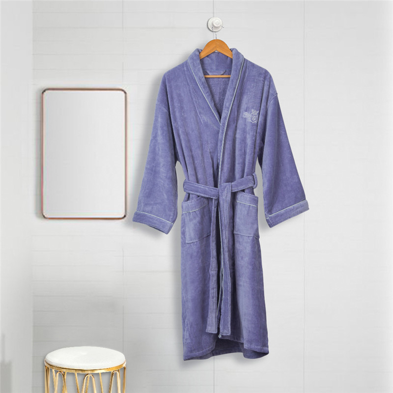 Spa bathrobe Hotel terry towel cloth