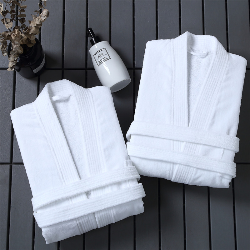 Robes Bathrobe Set White 5 Satr Hotel Standard
