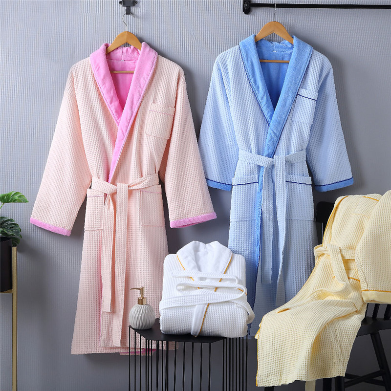 Soft waffle bathrobe Deluxe