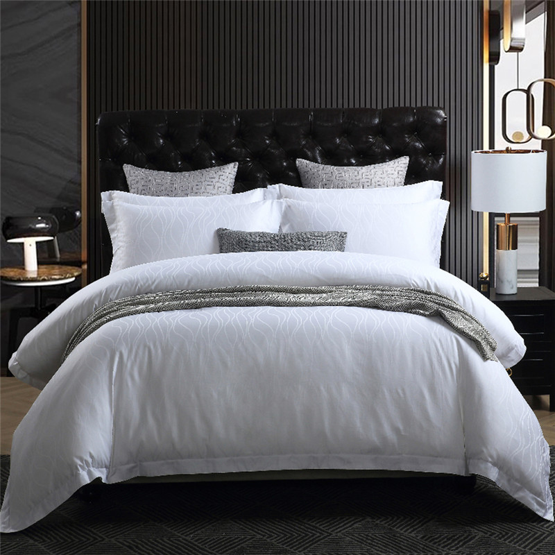  650 Thread Count White Duvet Cover Set