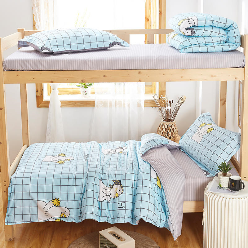 Cotton Duvet Cover Sets With Bedsheets,