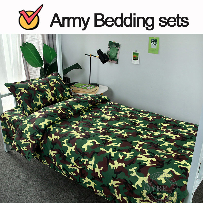 Armed Force Camouflage Bedding Set