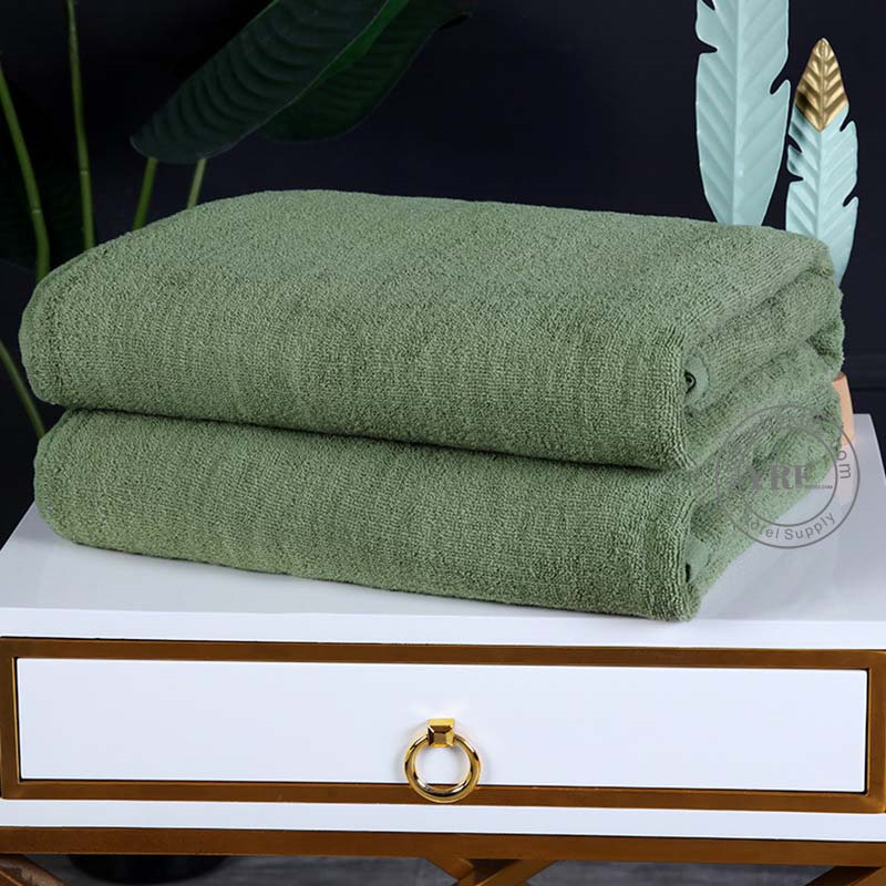 French Polynesia Barracks Solid Colours Towel Setath Sheet