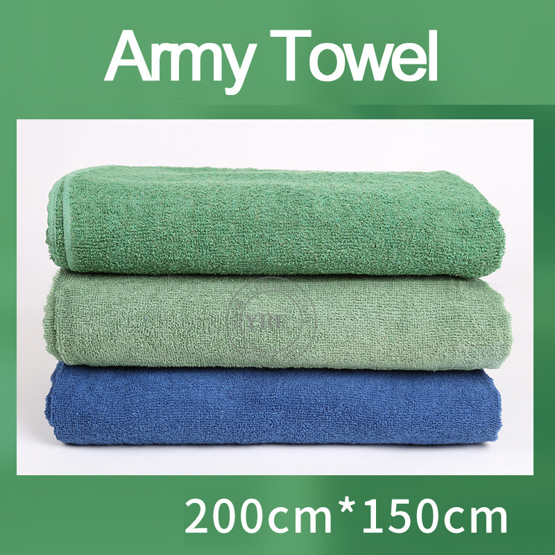 Canary Islands Barracks Olive gareen Bath Towel