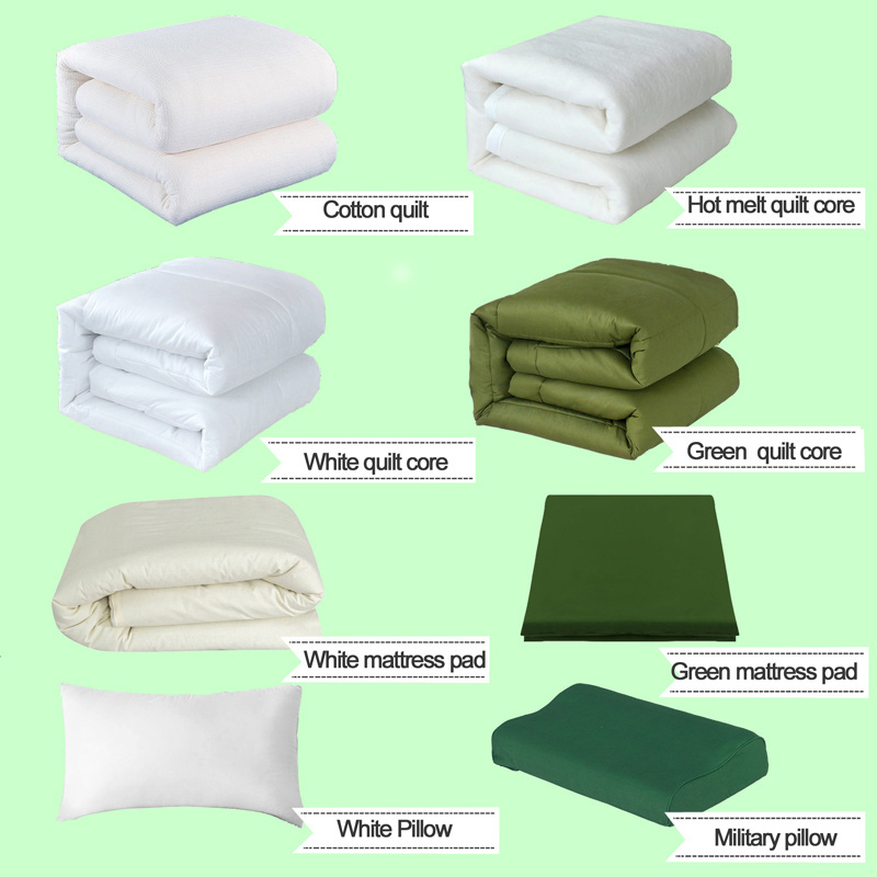 Barracks Solid Colours Quilt & Pillow