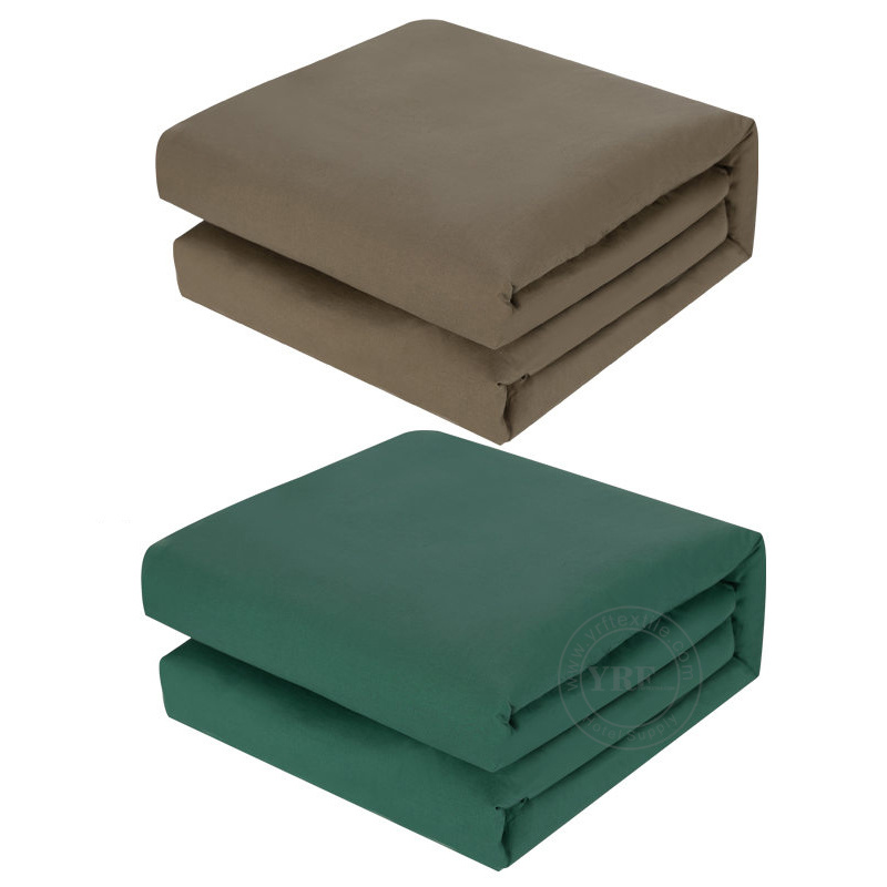 Garrison Solid Colours Flat Sheet Set