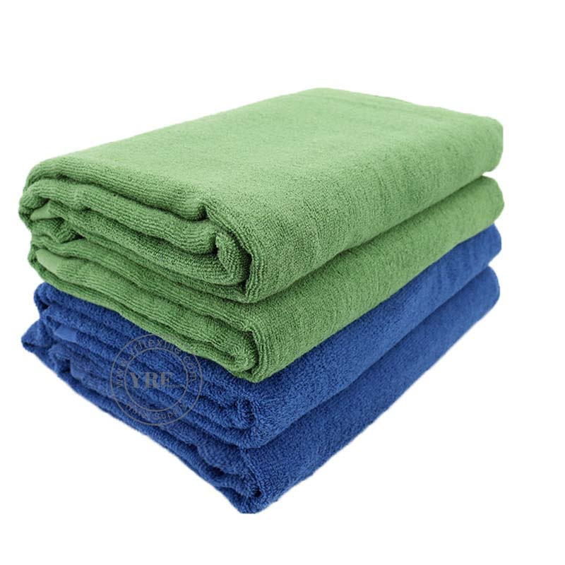 togo Barracks Blue Bath Towel