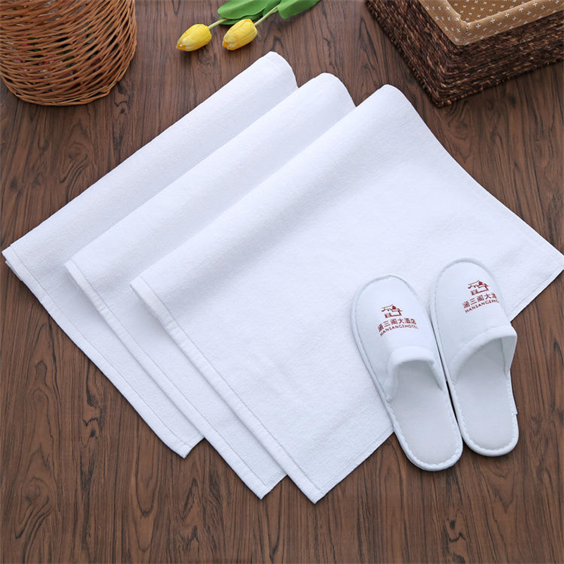 customized cotton 32s white and grey color hotel quality bath mats set for hotel and spa used