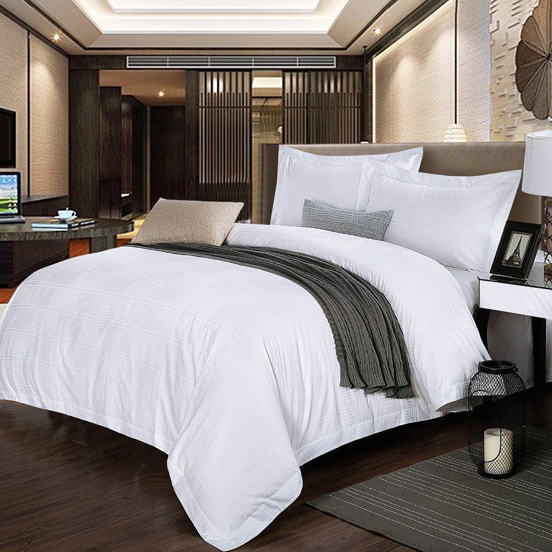 Hotel Standard Bedding Combed Cotton Jacquard 600 Thread Count