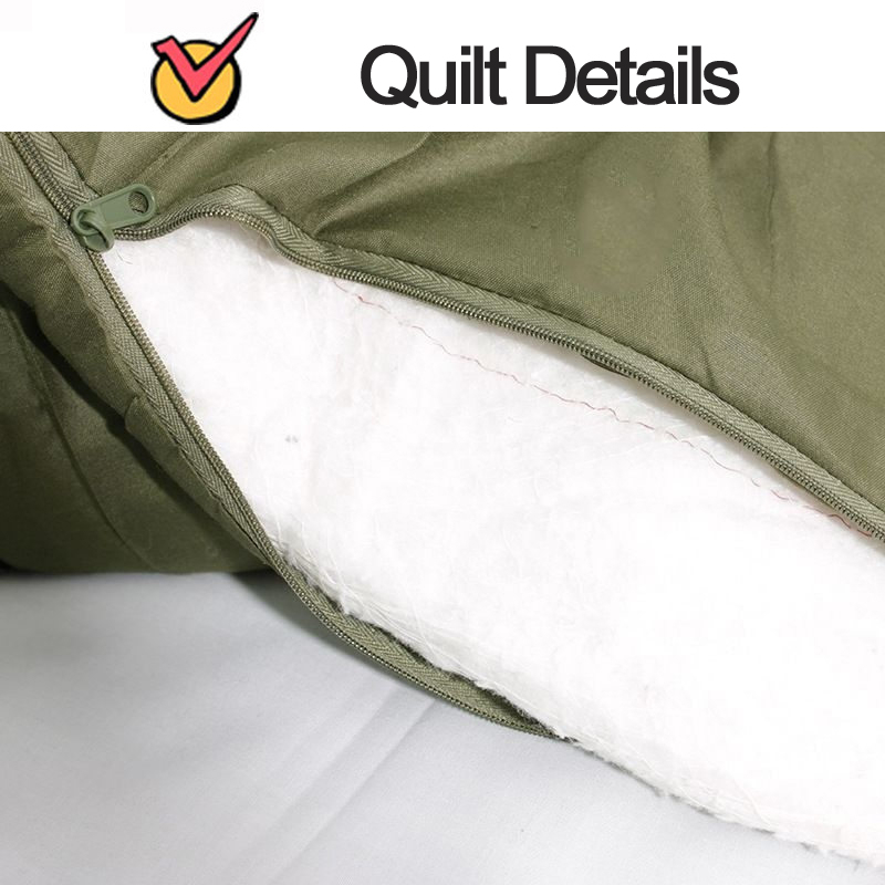 Soldiers Fabric Combed Quilt
