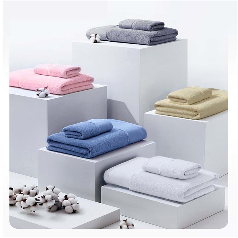 Customized Gift Branded Logo Cotton 5 Star Bath Towel Sets