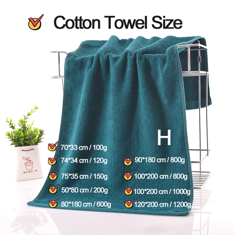 Customized Logo Hotel Towel Toallas