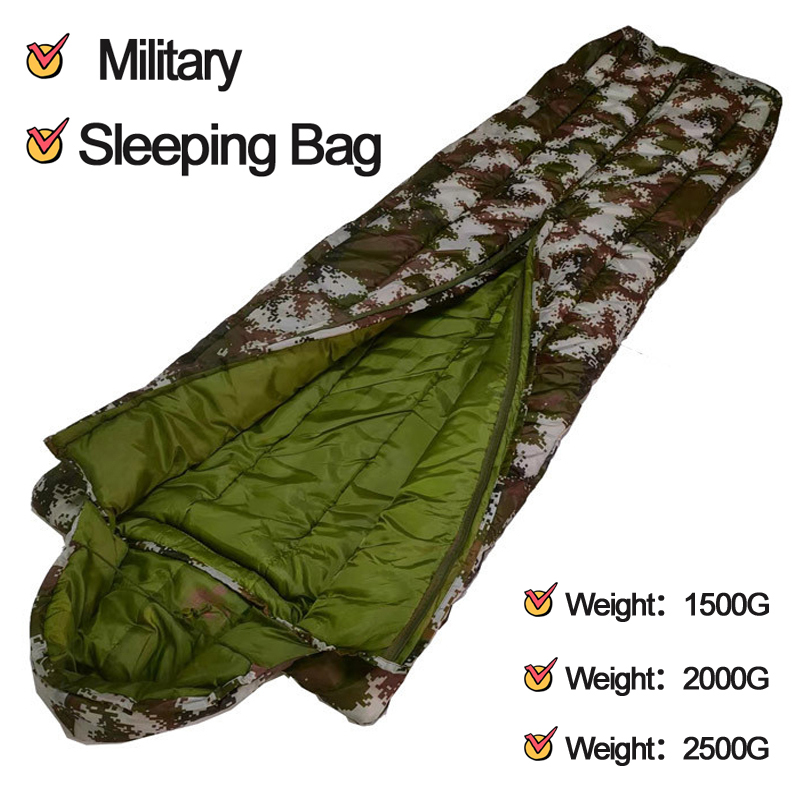 Military Style Outdoor Camping Sleeping Bag