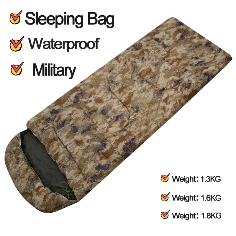 Envelope Type Camping Hiking Sleeping Bag