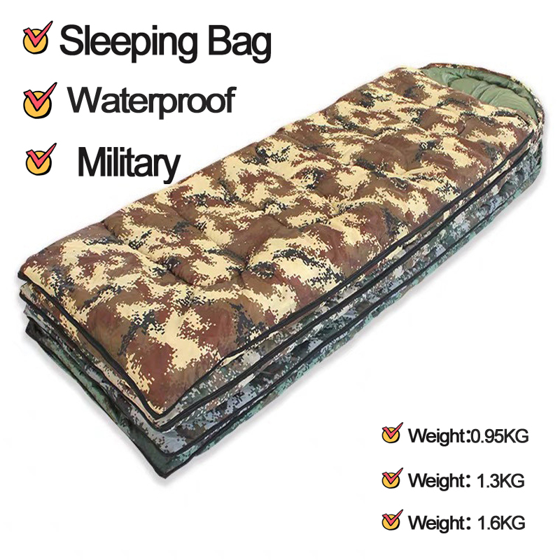 Large Sleeping Bag With Compression Bag