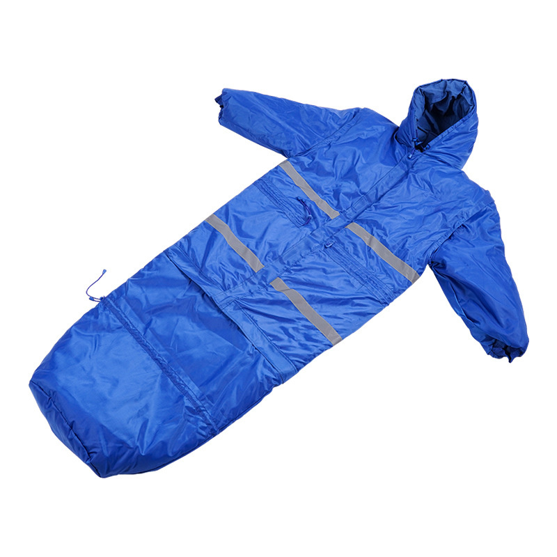 4 Seasons Logo Fleece Portable Insulated Sleeping Bags With Zipper