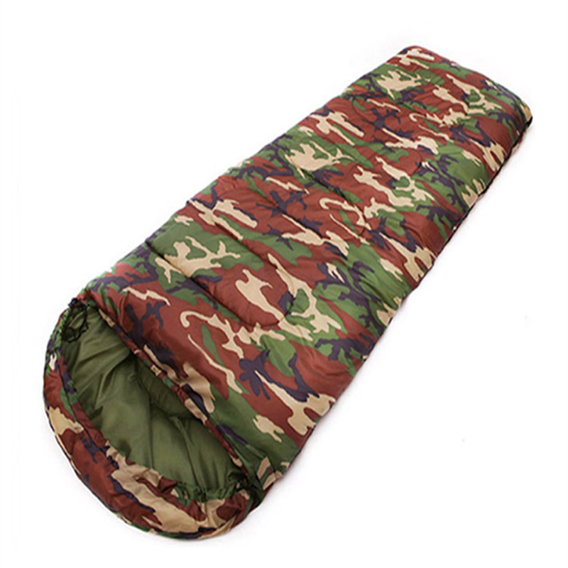 Mummy Sleeping Bag Double Outdoor Camping Envelope Winter Hiking Quilt Warm-weather
