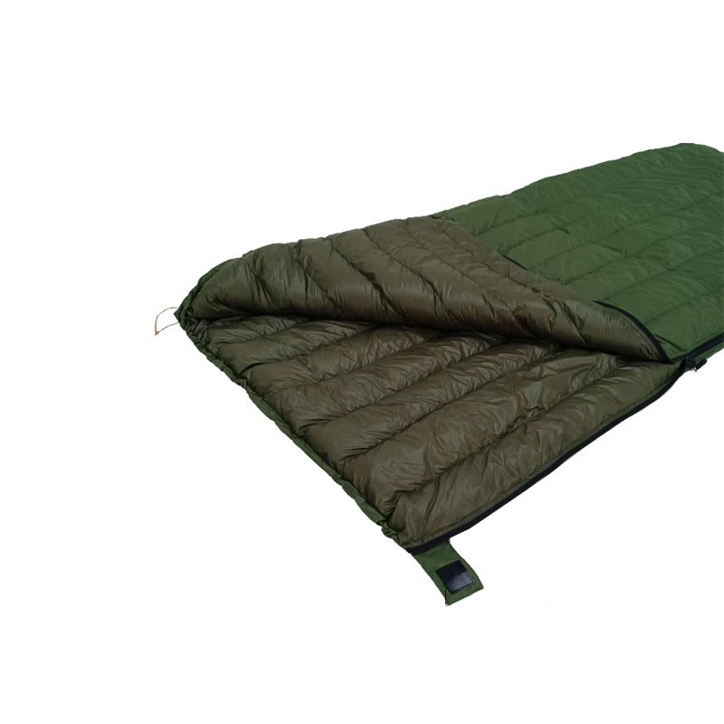 Large Single Layer Envelope Hike Sleeping Bag Outdoor Camping