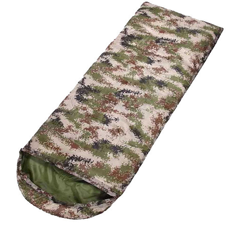 Men Sleeping Bag Outdoor Packable Sleeping Bag Camping Army Green Sleeping Bag