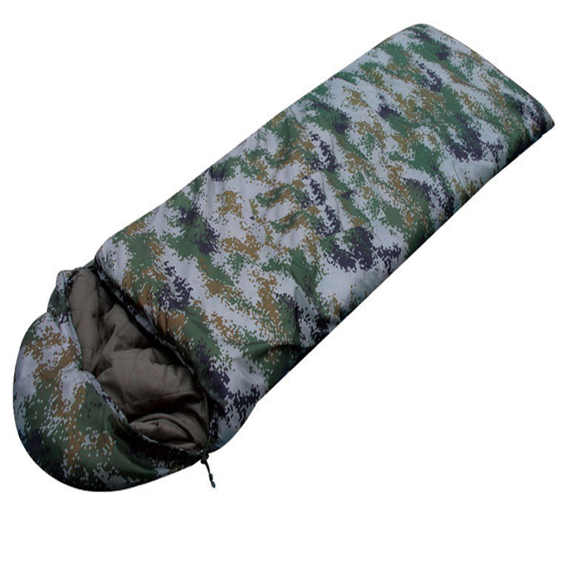 Camo Military Outdoor Cheapest Emergency Liner Mummy Sleeping Bags For Backpacking