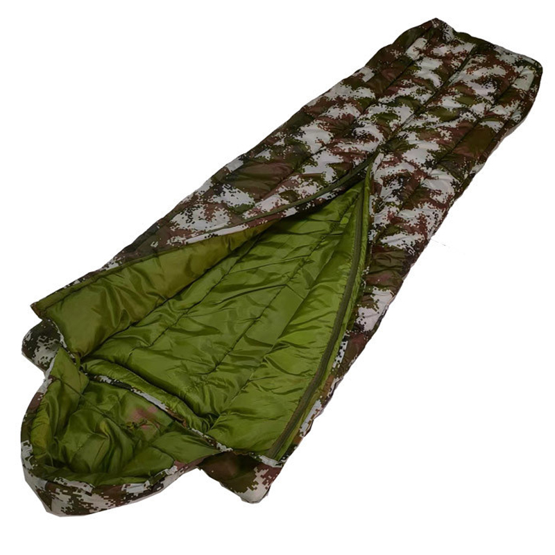 White Goose Down Mummy Sleeping Bag