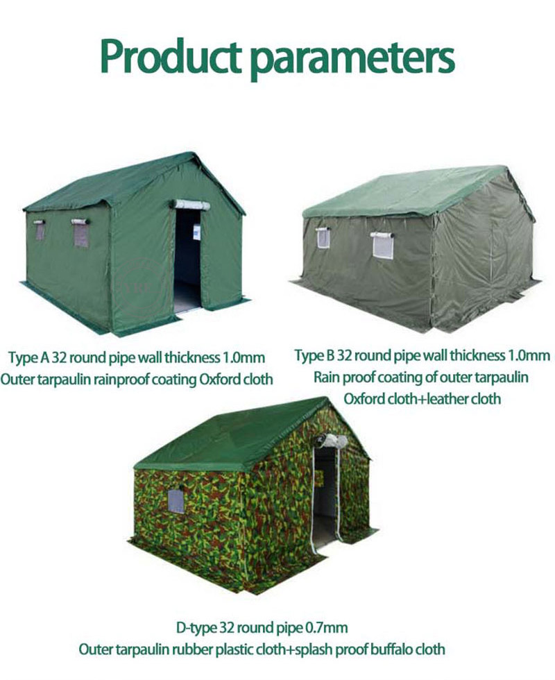 Canvas Fabric And Double Layers Tent