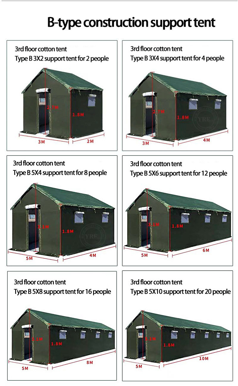 Canvas 4 Seasons Canvas Tent