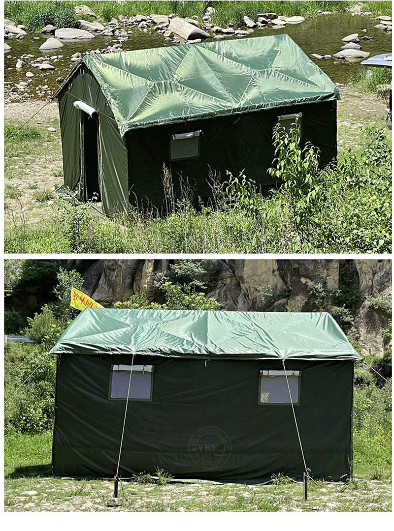 Pvc Canvas Reusable Tent For Camping