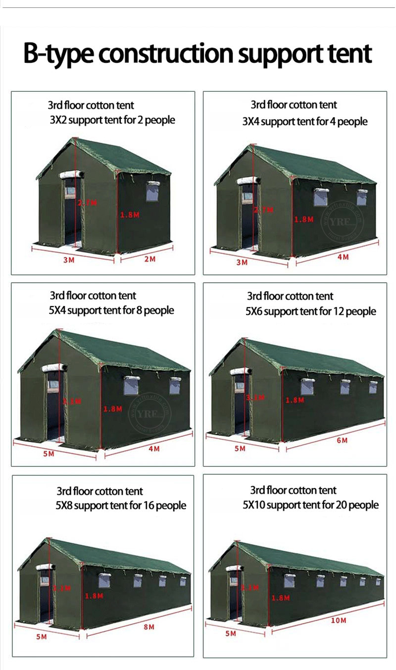 Waterproof 3 Sqm Portable Tent