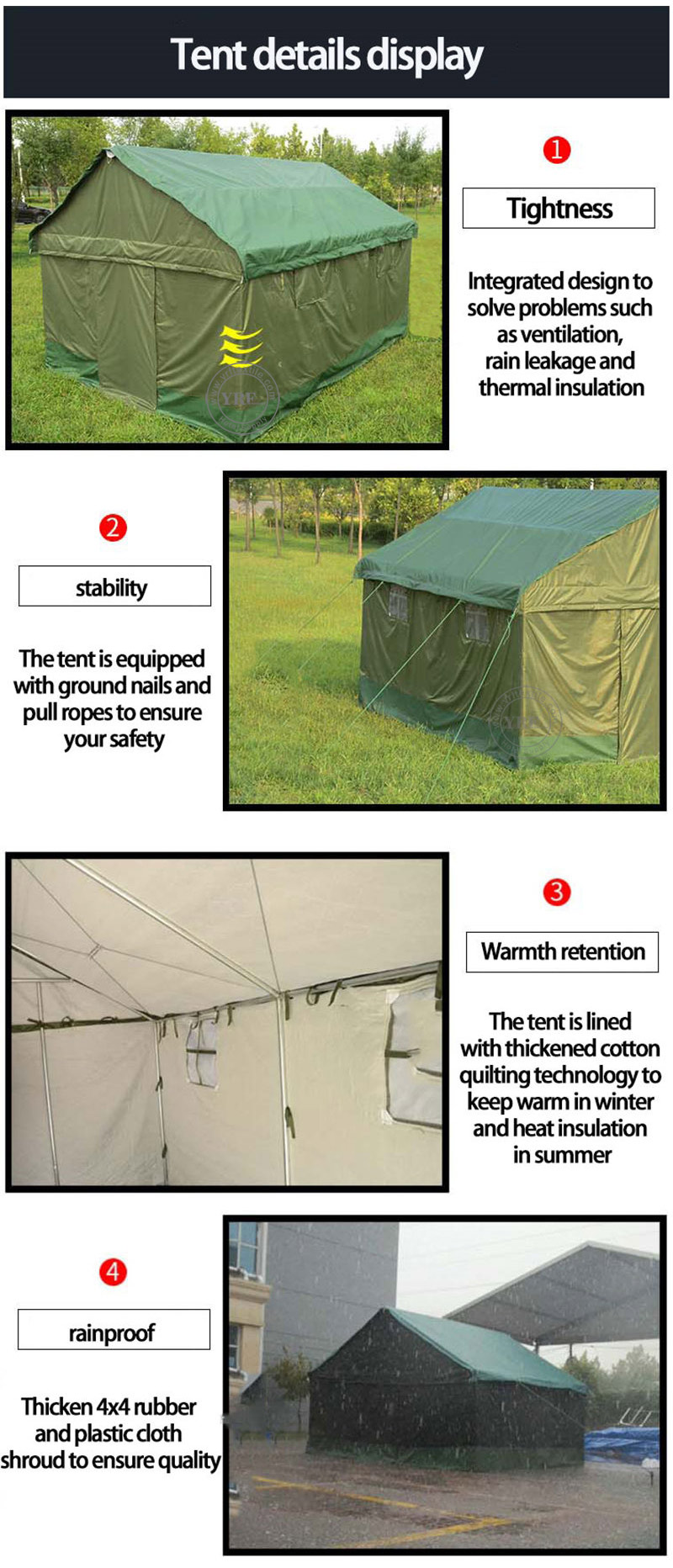 2x2 single peraon pop up outdoor tent