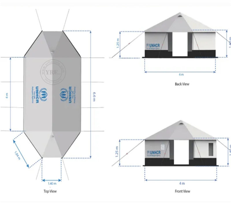 United Nations Ambulance tents