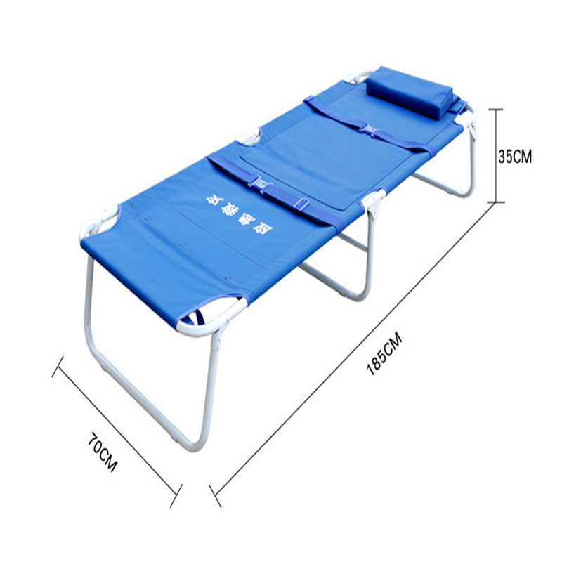 Double Emergency Earthquake Reliefs Folding Camping Bed