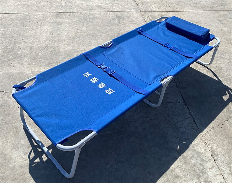 Outdoor Single Earthquake Emergency Reliefs Folding Bed