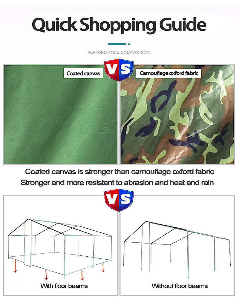 Blue Camouflage Camping Tents For 6persons