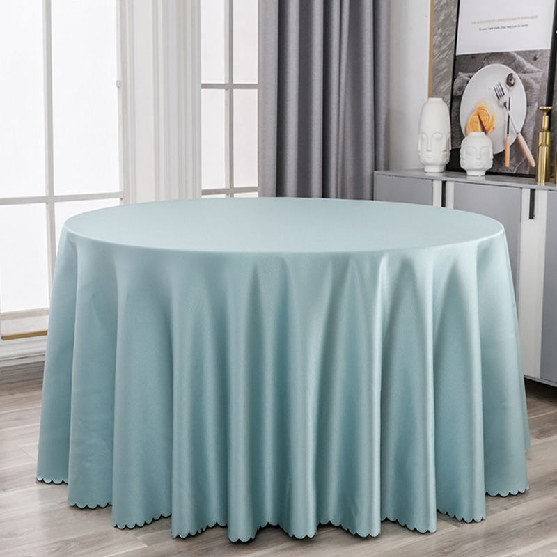 120 Inch Polyester Table Cloths For Wedding Event