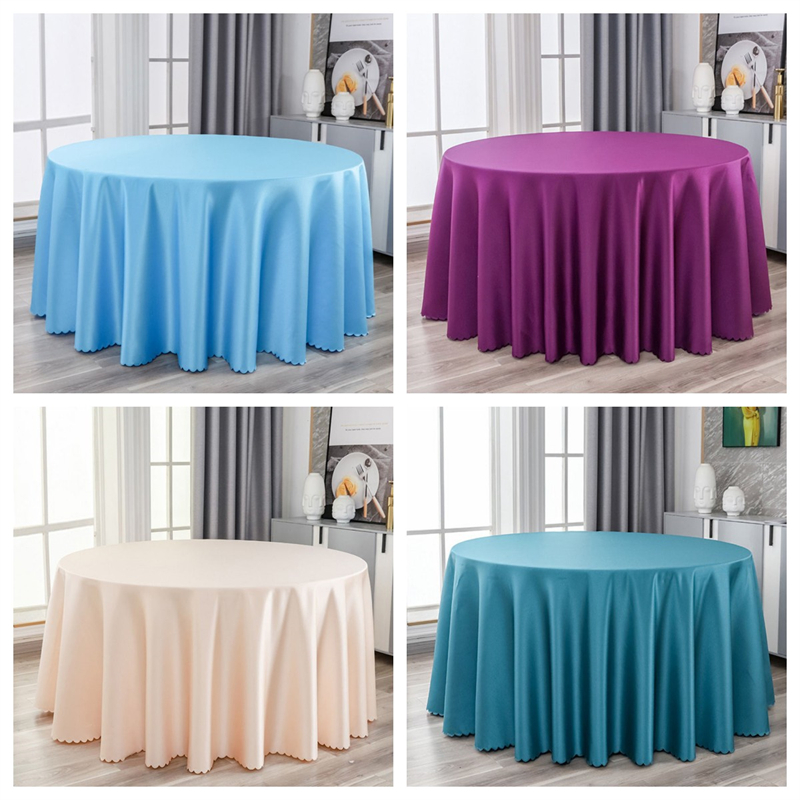 Polyester Soft And Comfortable Wedding Tablecloth