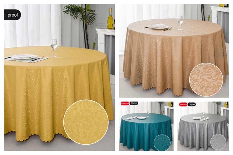 Table Linens Party Tablecloths Wedding Round