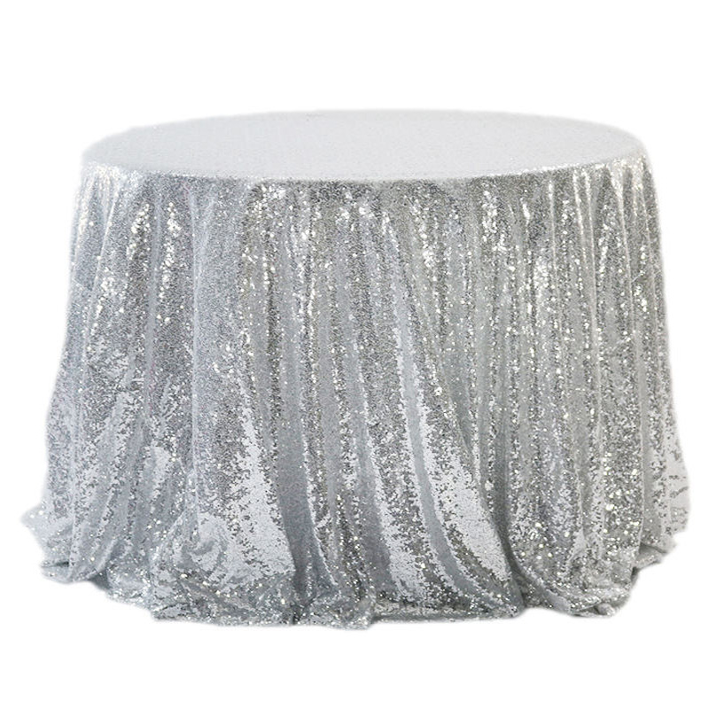 Party Wedding Polyester Sequin Tablecloths