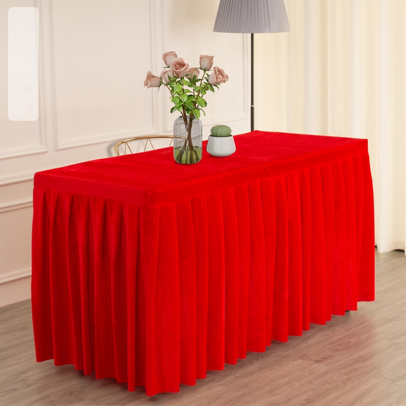Custom Table Cover Spandex Tablecloths Rectangular Fitted