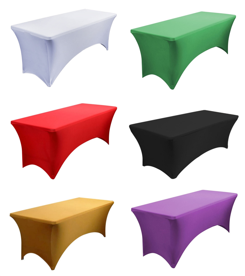 4/6 Ft Stretch Spandex Table Covers