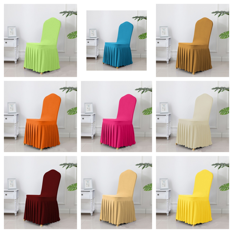 Printed Dyed Spandex Chair Cover Elastic
