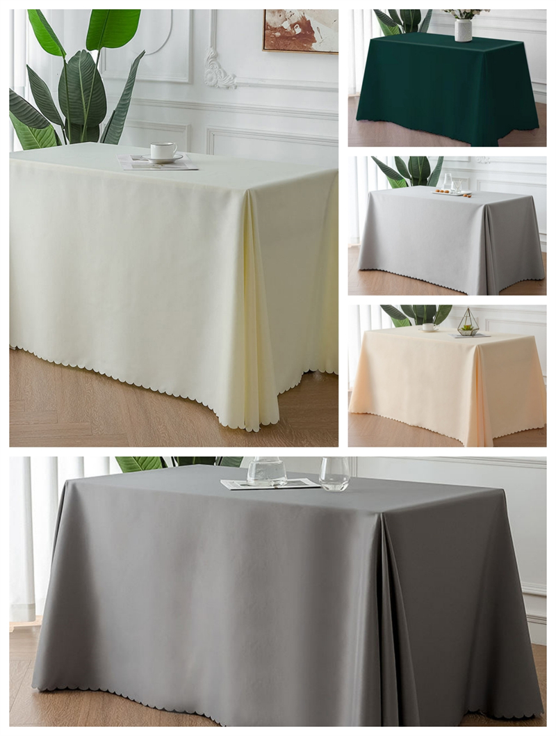 Custom Flax Linen Table Cloth Linen Square Tablecloth