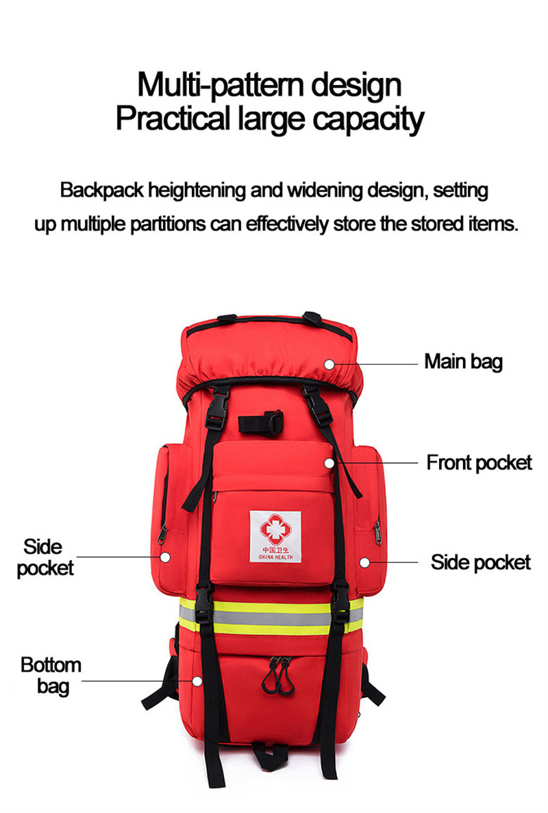 Medical Kit Bag Oxygen Bags Molle Bag Gunshot Trauma Stop Bleeding Bag