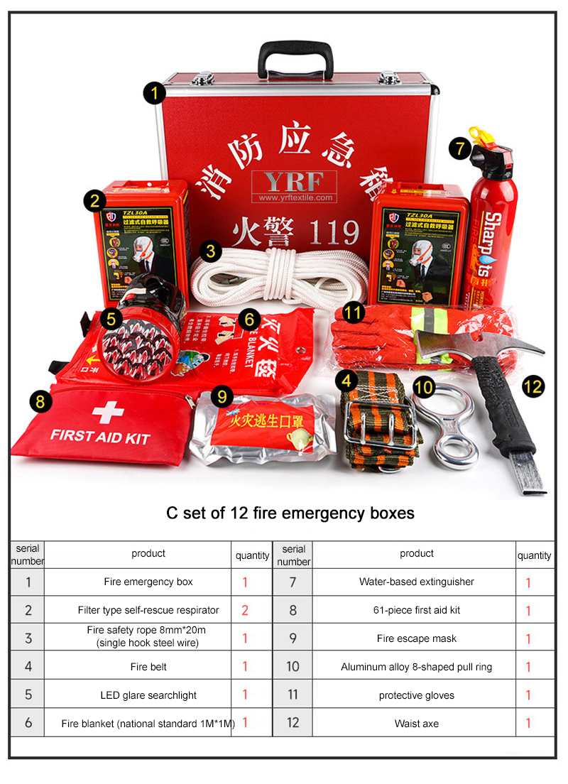 Carry Case Emergency First Aid Kit