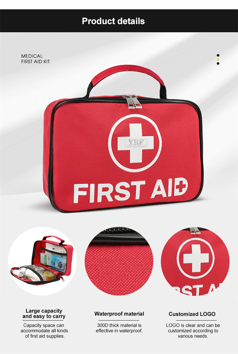 Filled First Aid Kit Bags