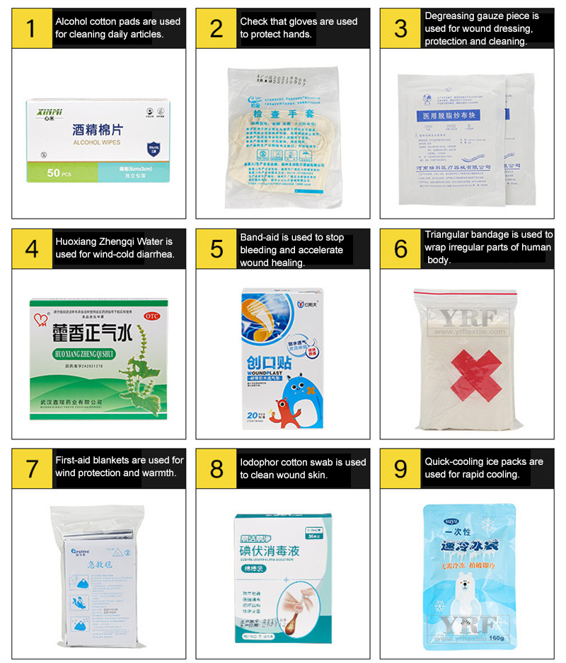 First Aid Kit Medicine Bag